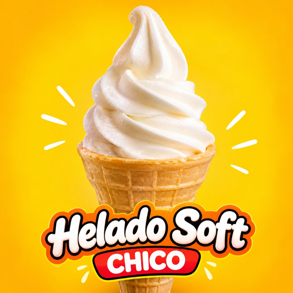 Helado sof cono