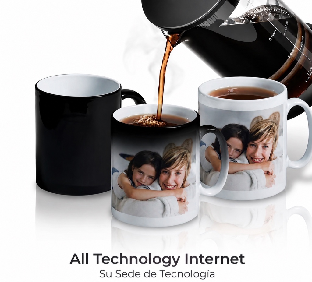 TAZA MAGICA 11ONZ CON INTERIOR  ROSADO