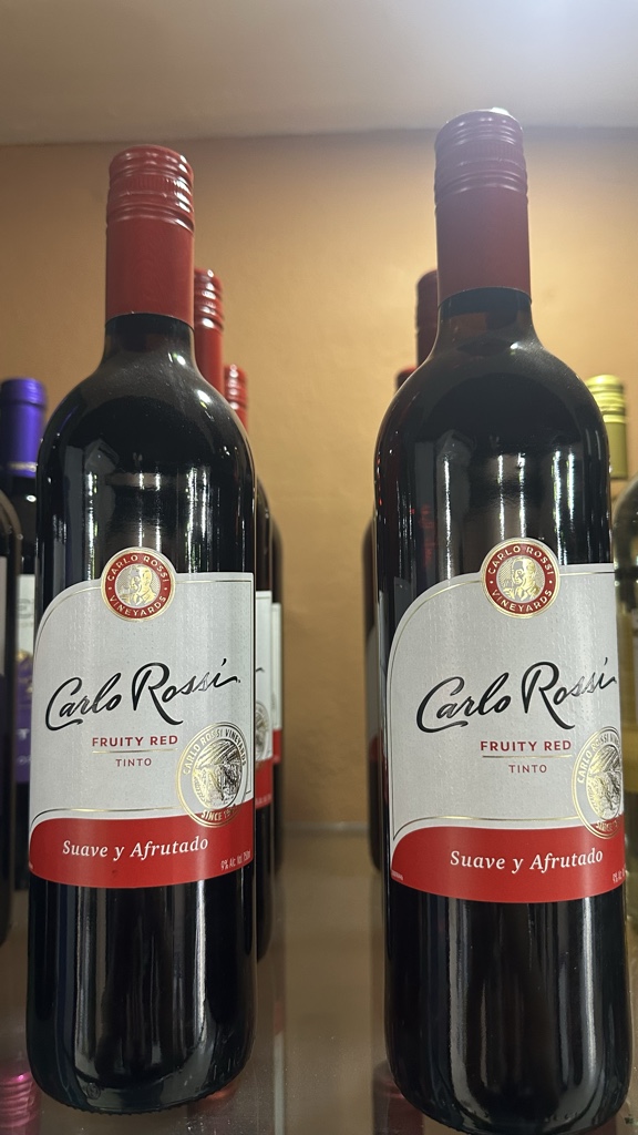 CARLOS ROSSI FRUITY RED (75CL)
