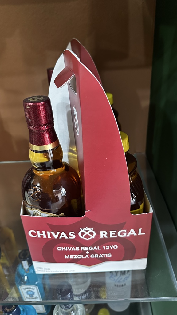 CHIVAS REGAL 12 AÑOS (75CL)