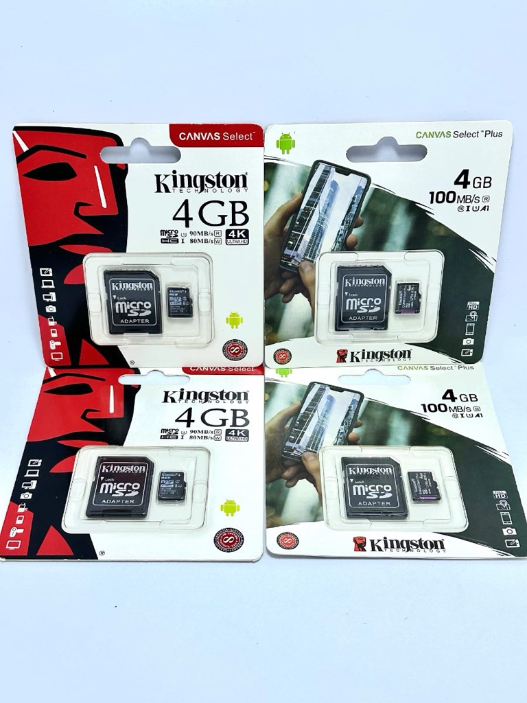 Memoria microSD 4GB