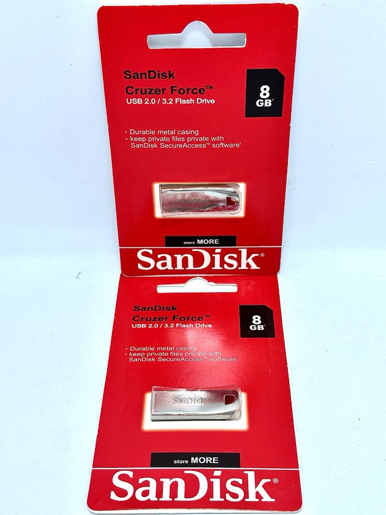 SanDisk Cruzer Force 8GB plata