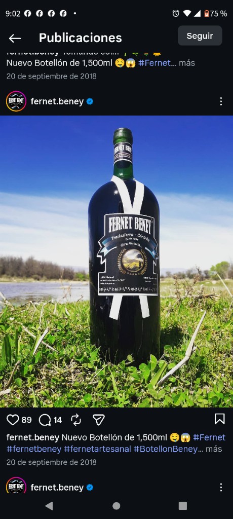 Fernet Beney 1500ml