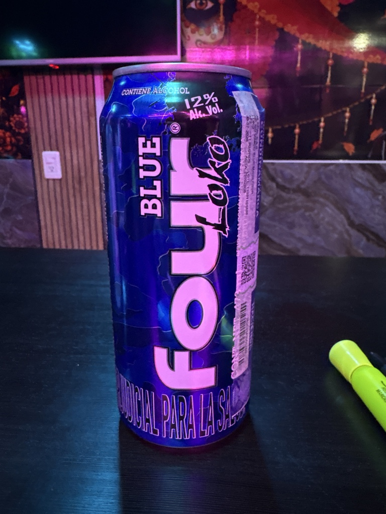 Four Loko Blue lata