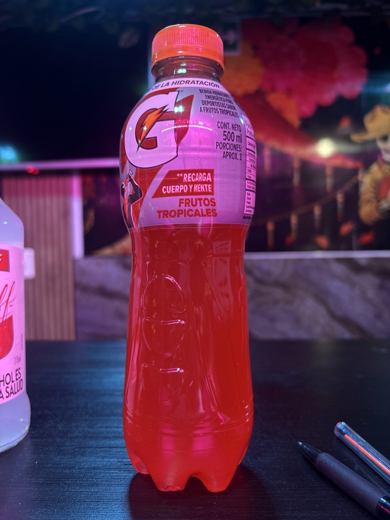 Gatorade rojo frutal 500ml