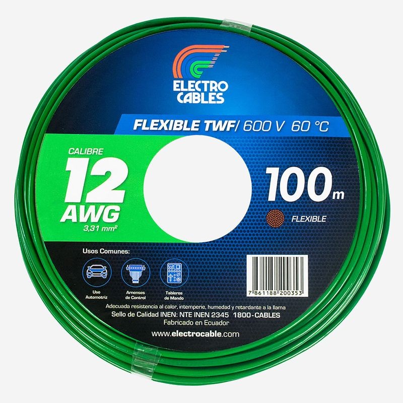 Cable flexible THHN