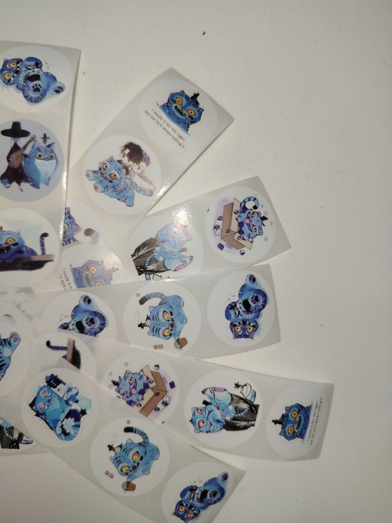 STICKER DECORATIVO TIRAS DEMON HUNTER (2X1)