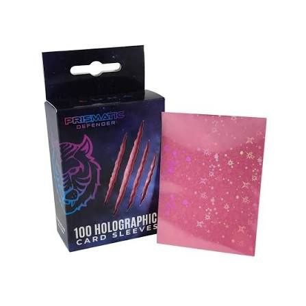SLEEVE HOLOGRAFICO ROSA 50UND