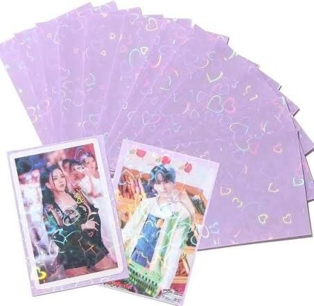 SLEEVE HOLOGRAFICOS LILAS (50 UND)