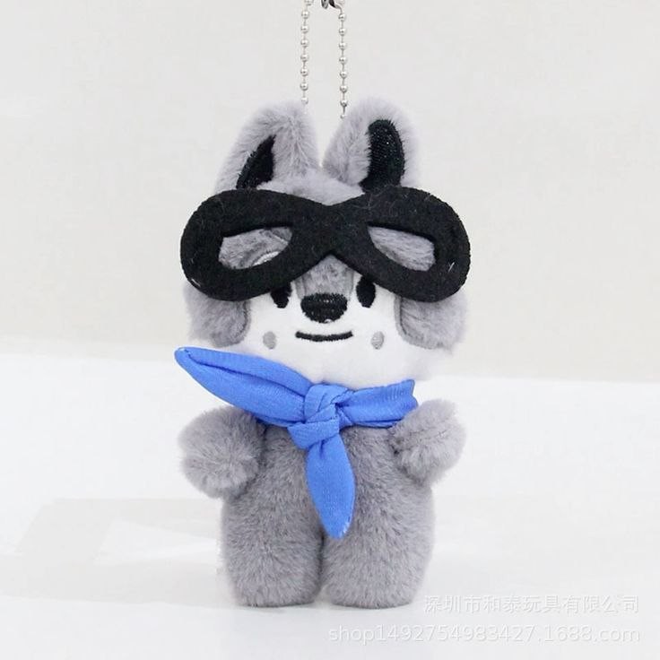PELUCHE MINI SKZOO PILOTO WOLF CHAN