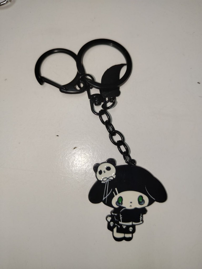 LLAVERO METALICO MY MELODY GOTICA