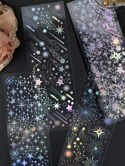 STICKER DECORATIVO HOLOGRAFICO