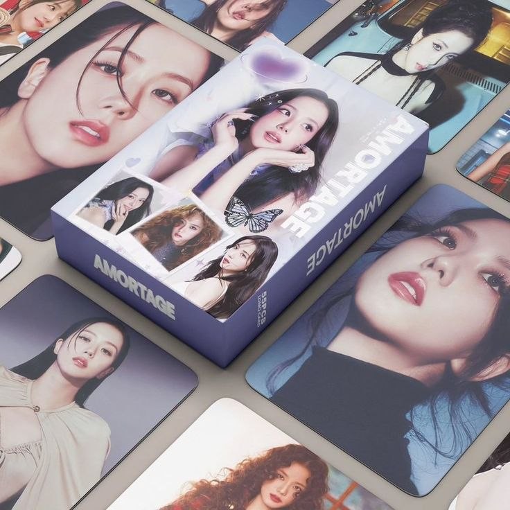 LOMOCARD BLACK PINK JISOO
