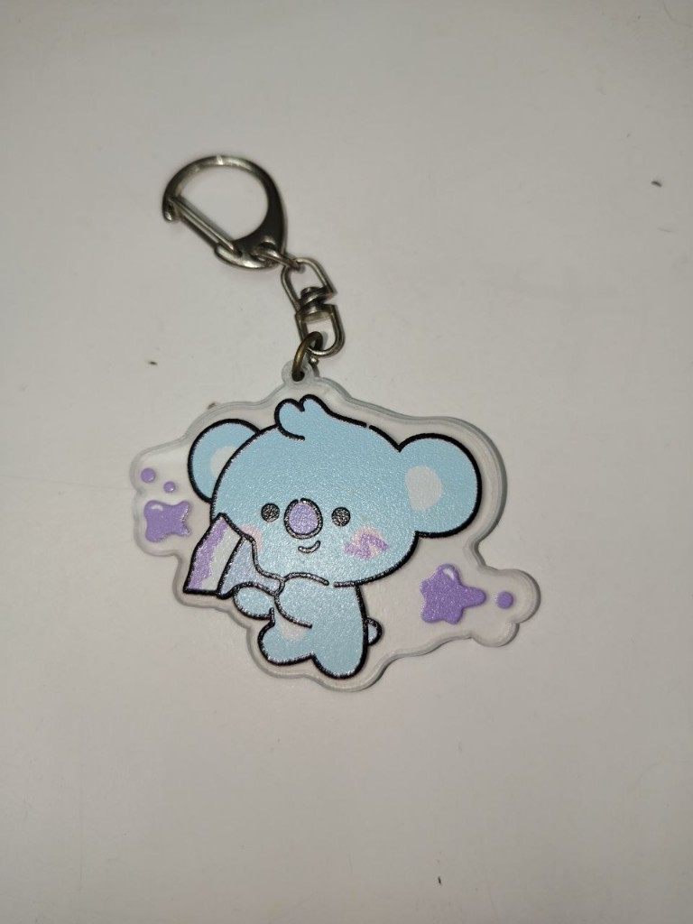 LLAVERO ACRILICO BT21 KOYA