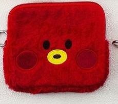 MONEDERO PELUCHE  BT21 TATA
