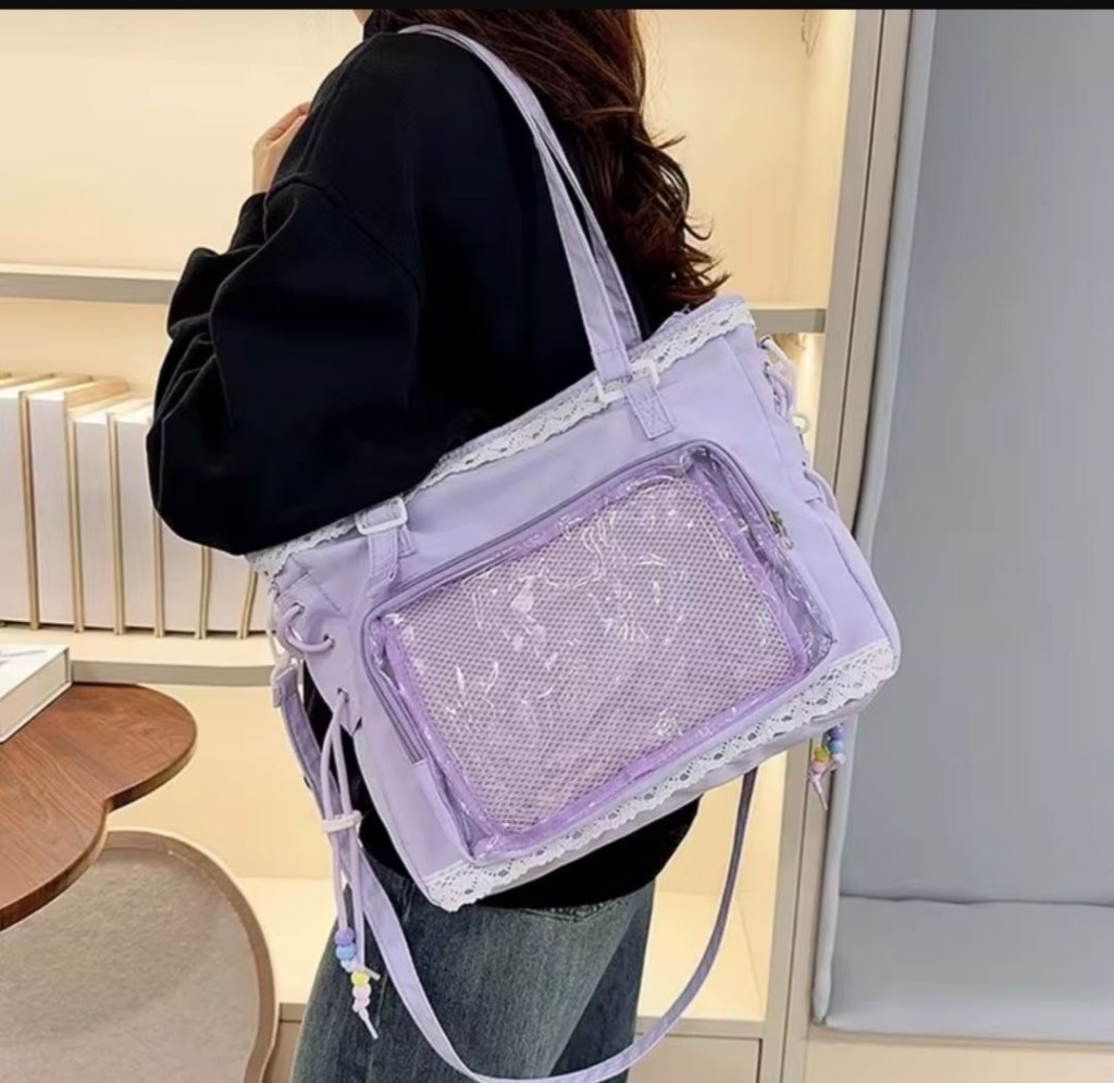 BOLSO CARTERA LILA