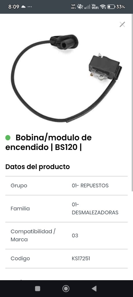 Bobina BS120