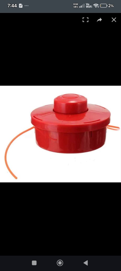 Cabezal desmalezadora rojo