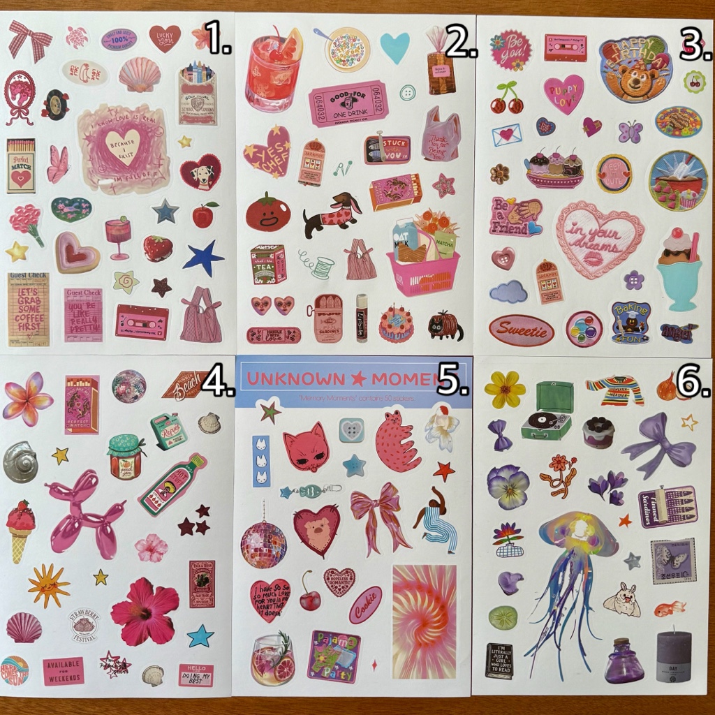 Planilla de stickers 6