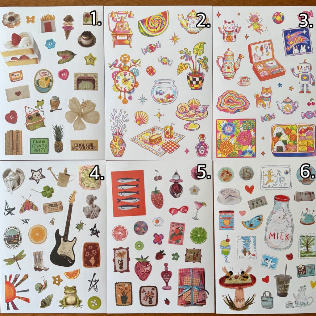 Planilla de stickers 1