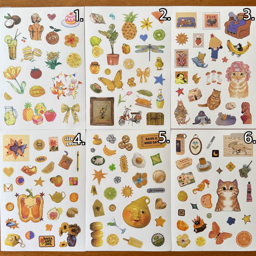 Planilla de stickers 5