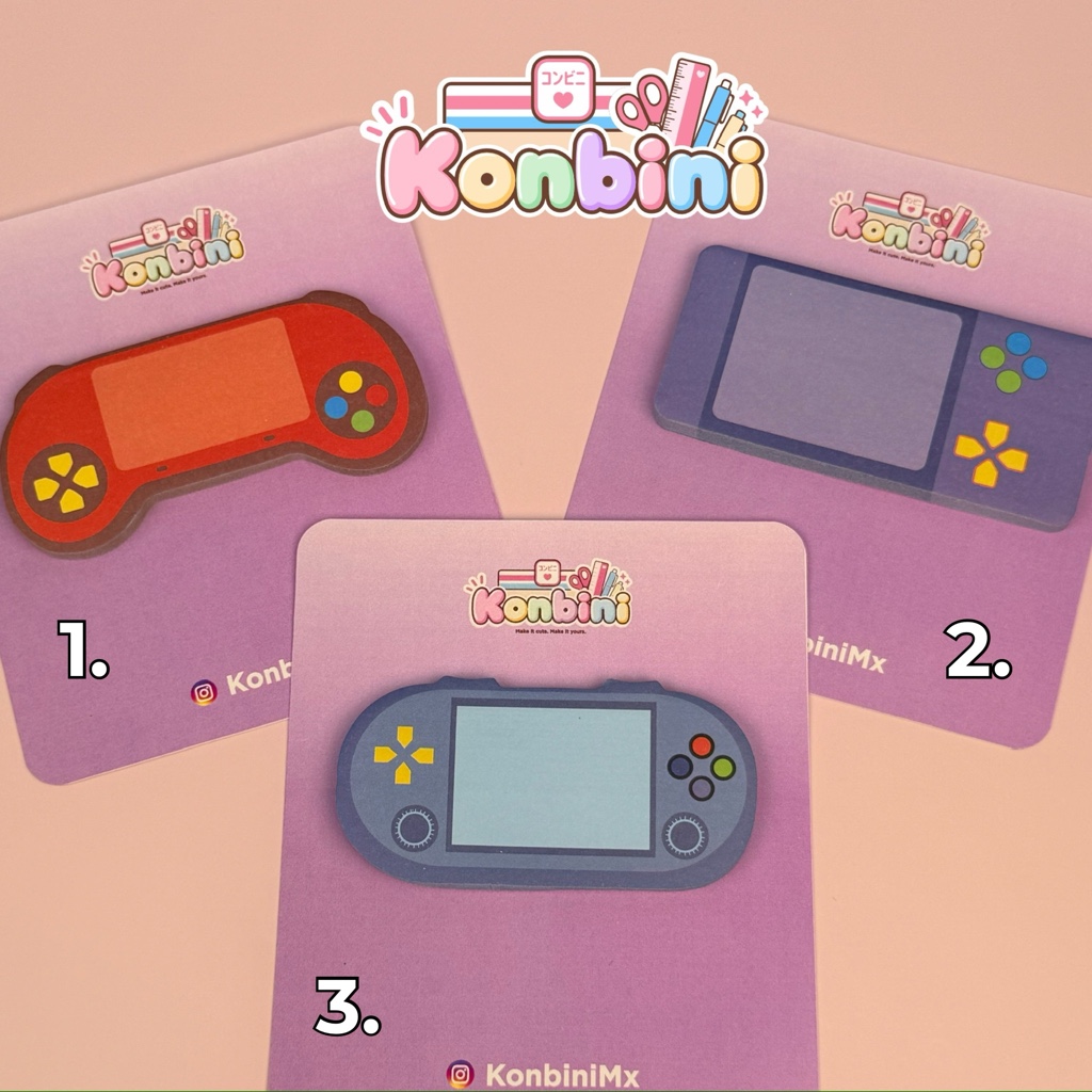 Notas adhesivas de videojuegos