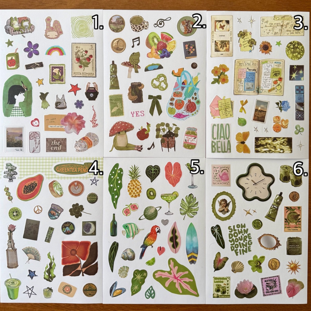 Planilla de stickers 7