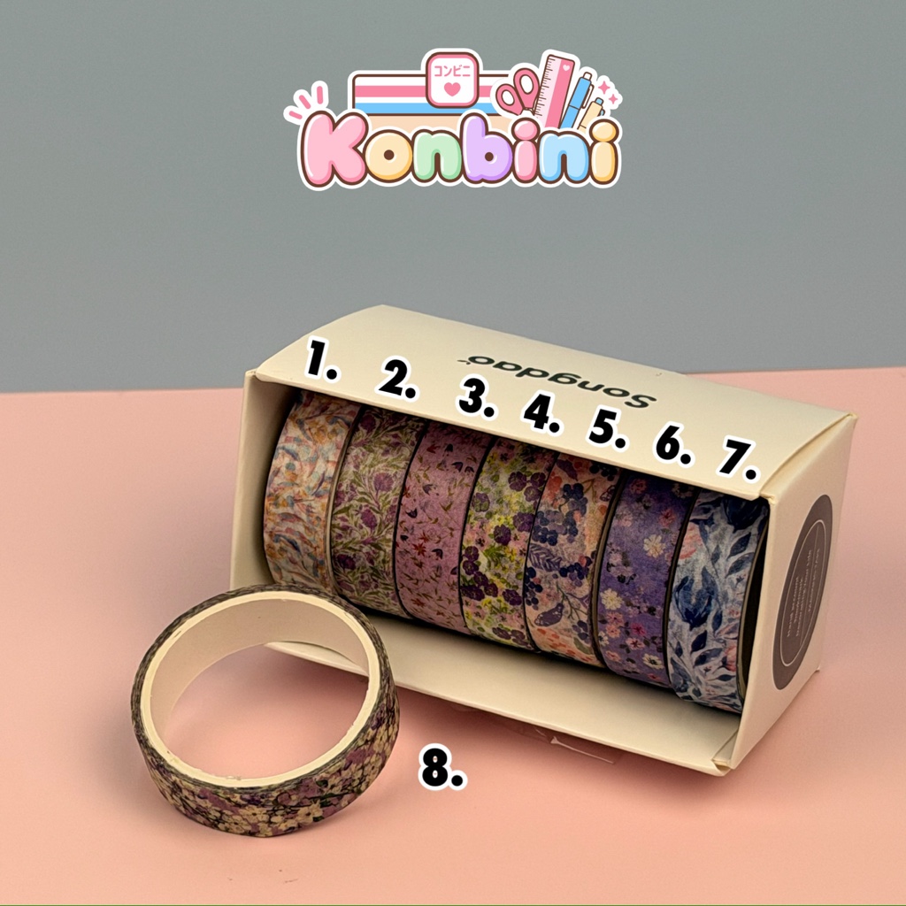 Washi tape 2 mts 6