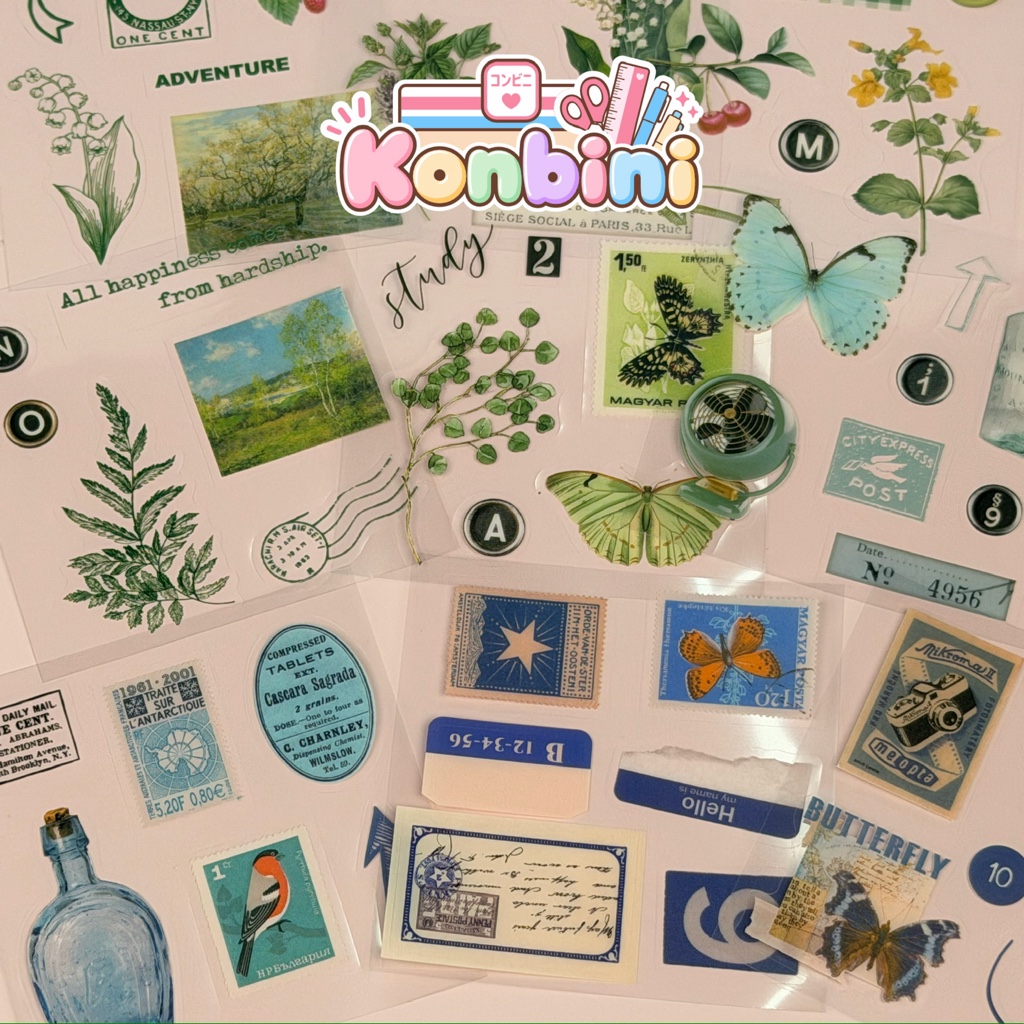 5 Planillas de stickers surtidos 2