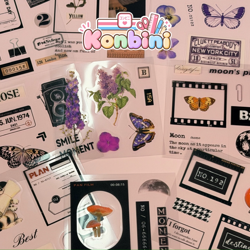 5 Planillas de stickers surtidos 4