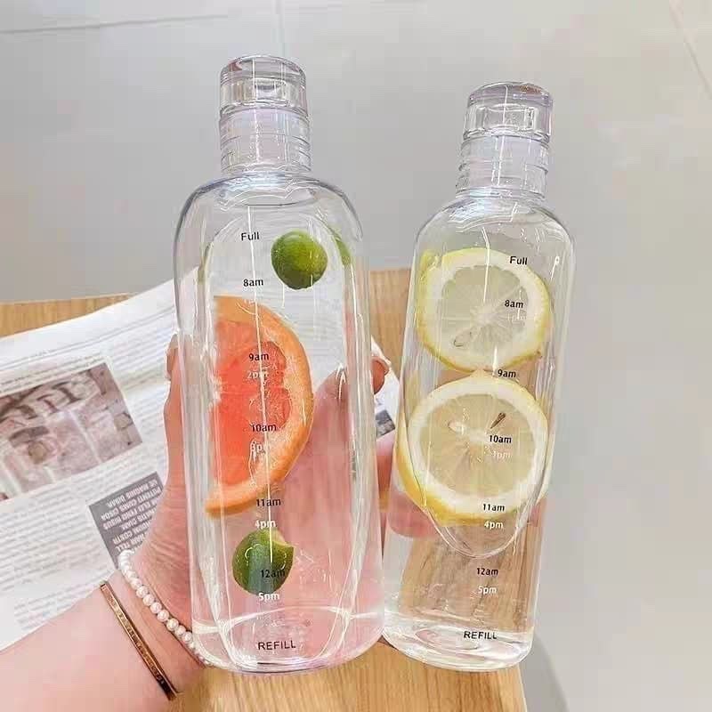 Botella transparente