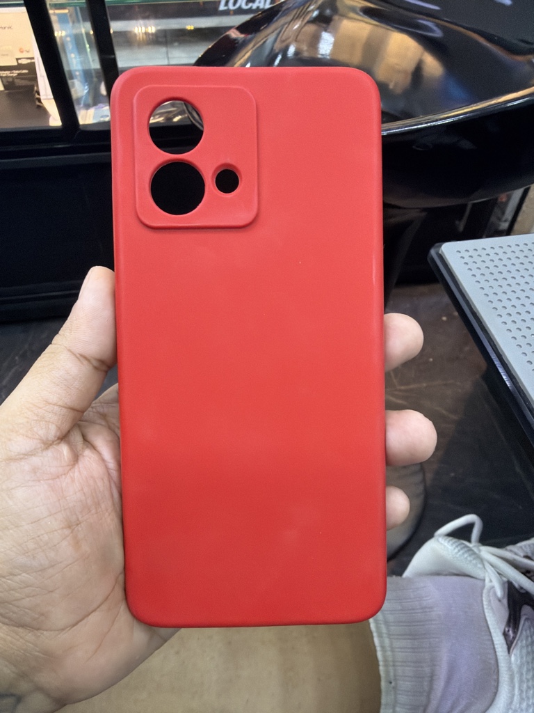 Funda roja para celular