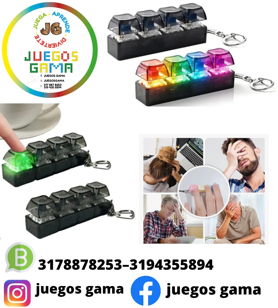 Antiestrés teclado pequeño