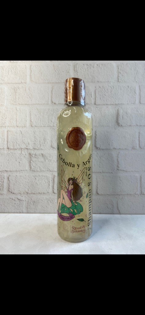 Shampoo cebolla y argan