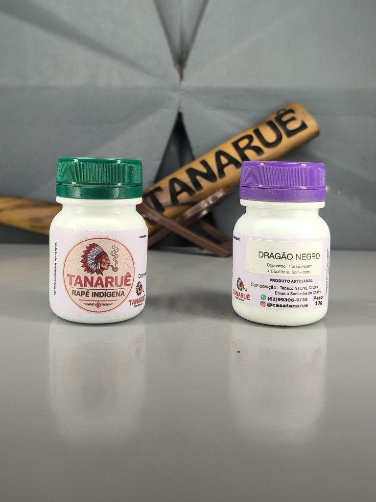 Rapé Tanaruê Dragão Negro 10g