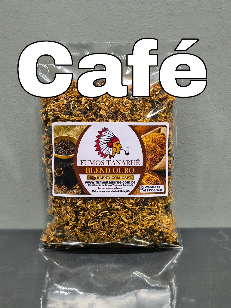 Tabaco Tabaco FUMO TANARUÊ – BLEND OURO CAFÉ, PACOTE, 40g