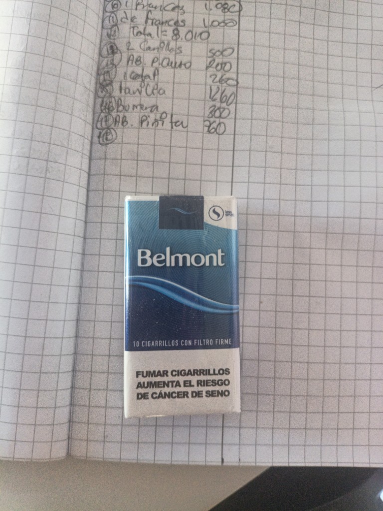 Cigarros Belmont x10