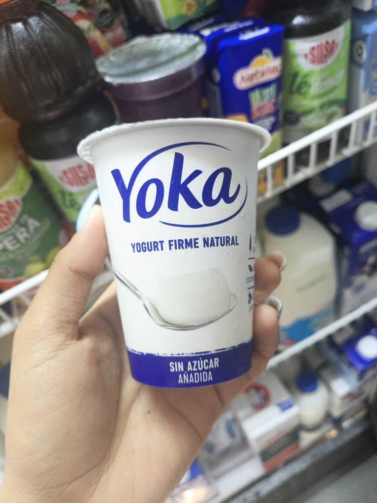 Yoka yogurt firme natural