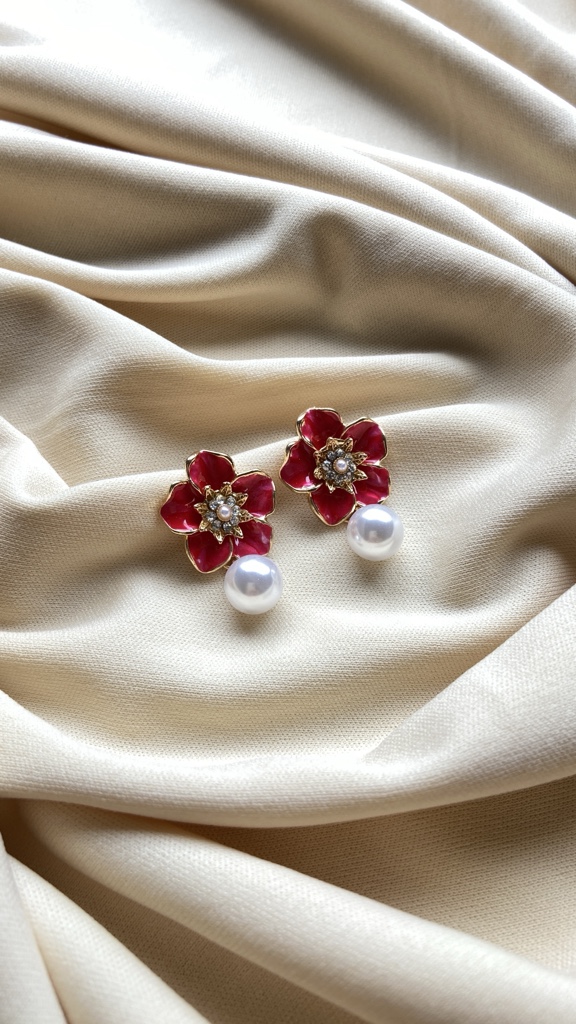 Flor Perla Fuscia