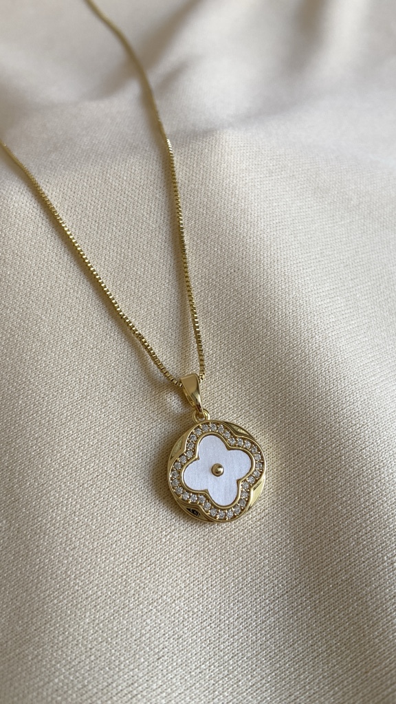Collar Van Cleff Redondo