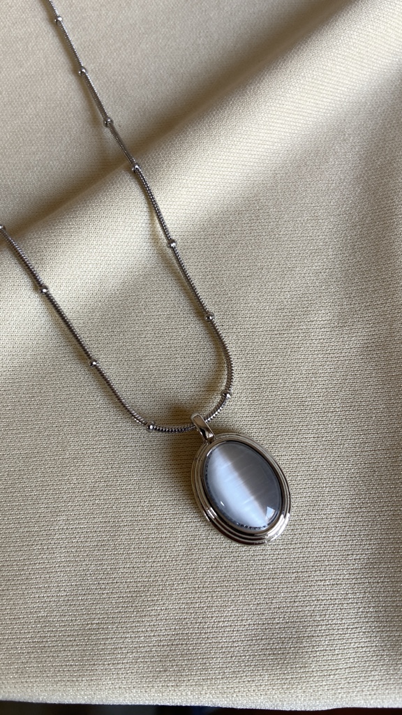 Collar Atenea plateado