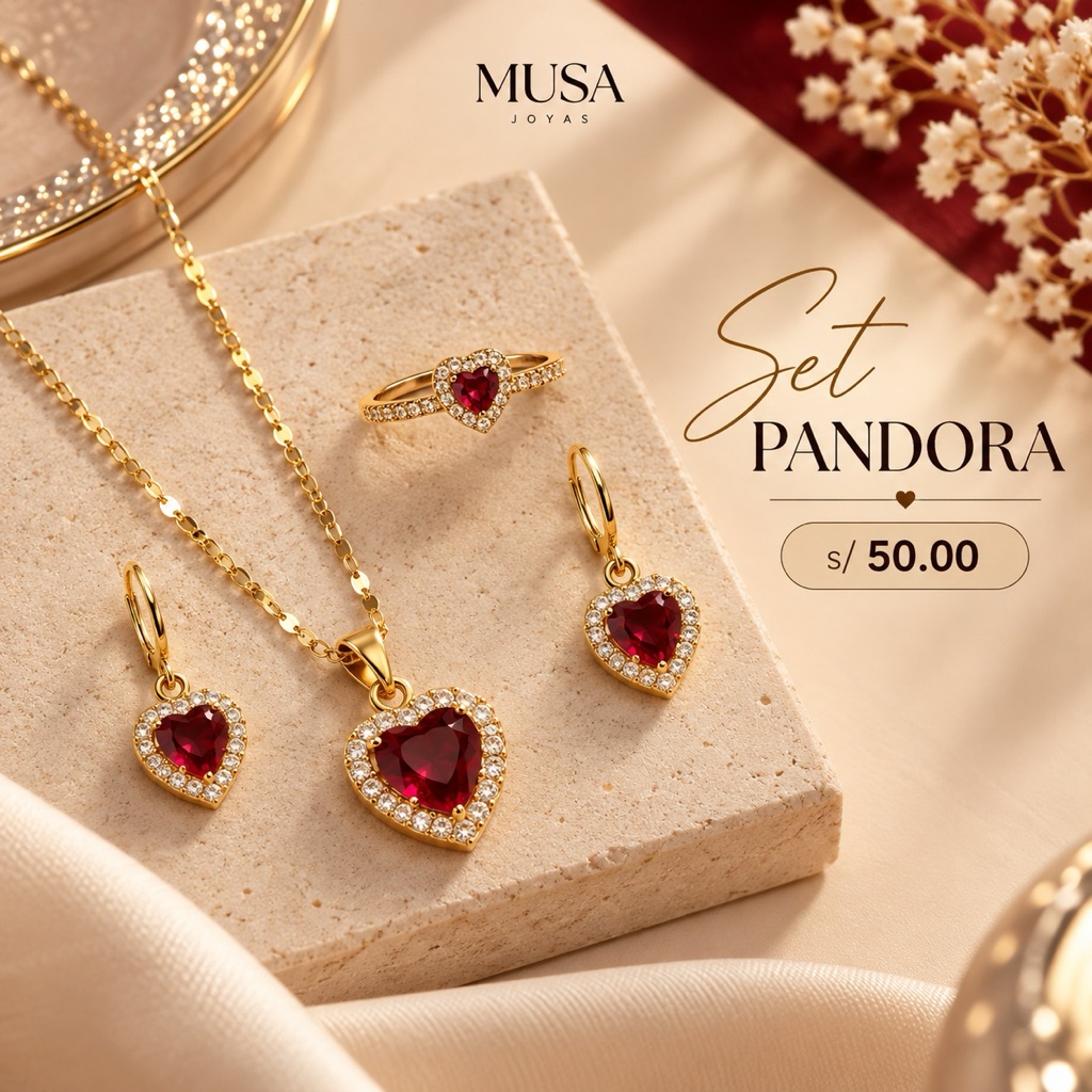 Juego Pandora rojo