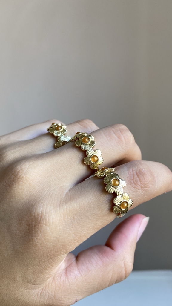 Anillo Flowers