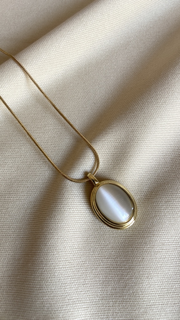 Collar Atenea Perla