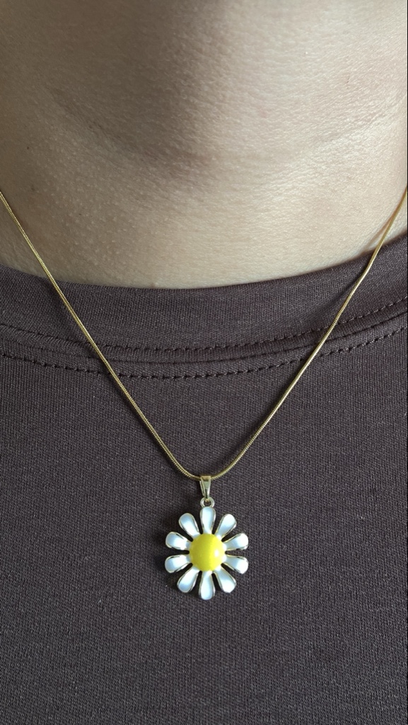 Collar Girasol Blanco