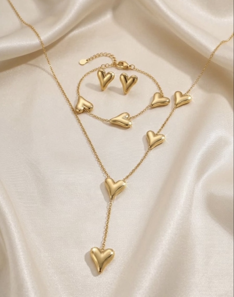Set Corazon Dorado