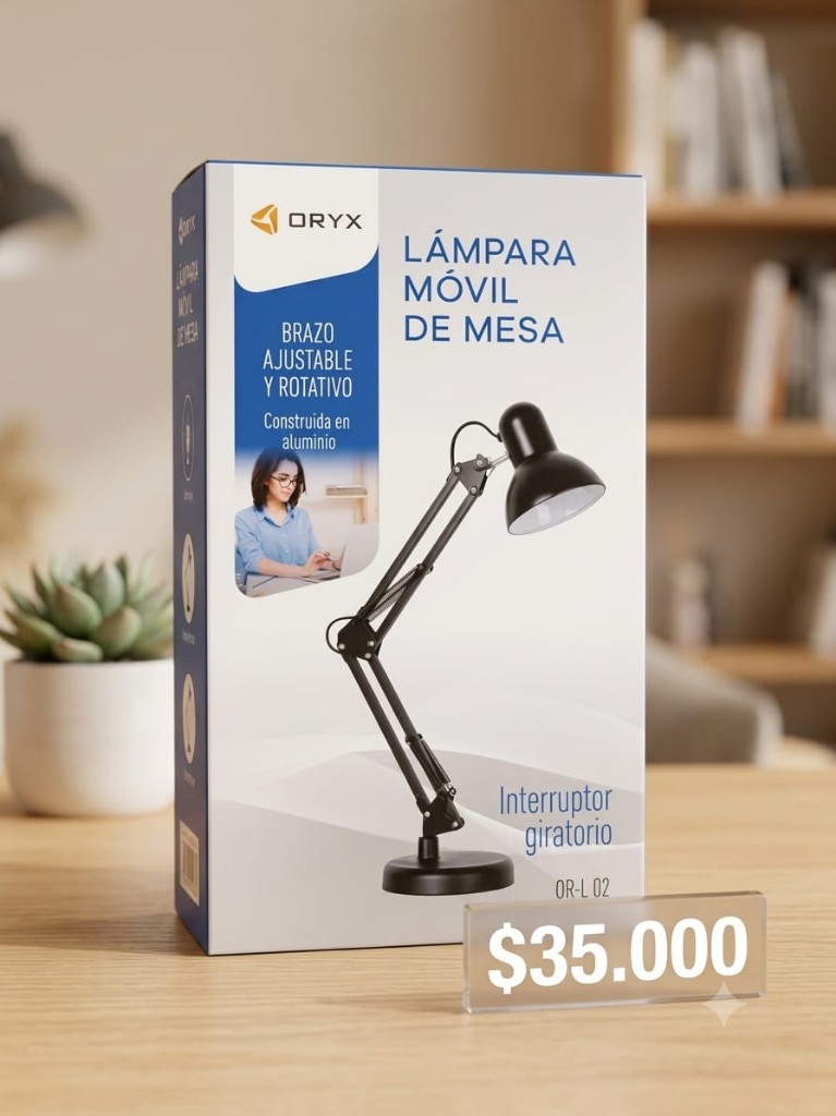Lámpara oryx