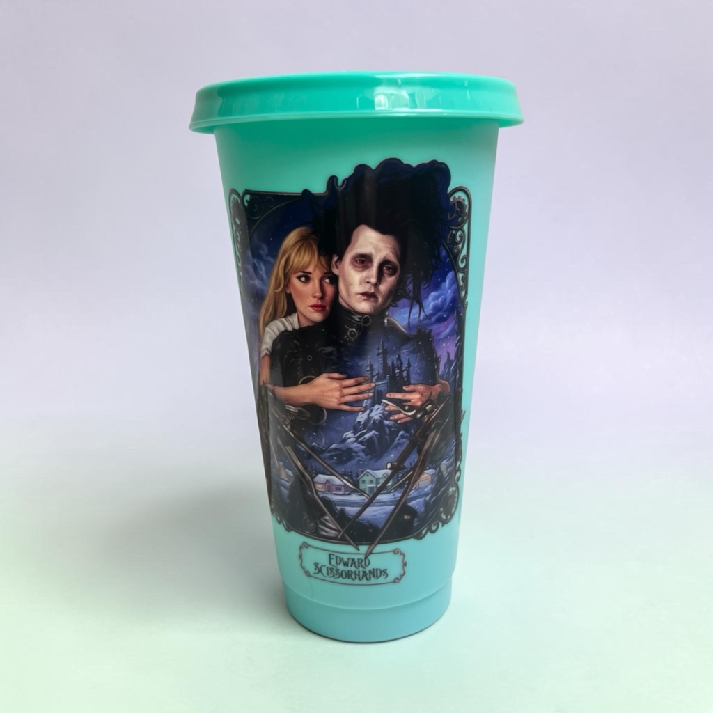 Vaso Edward Scissorhands turquesa