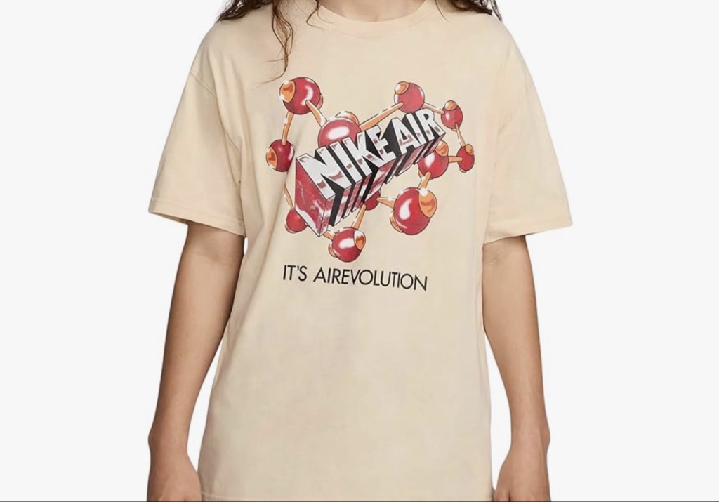 camiseta Nike Air beige