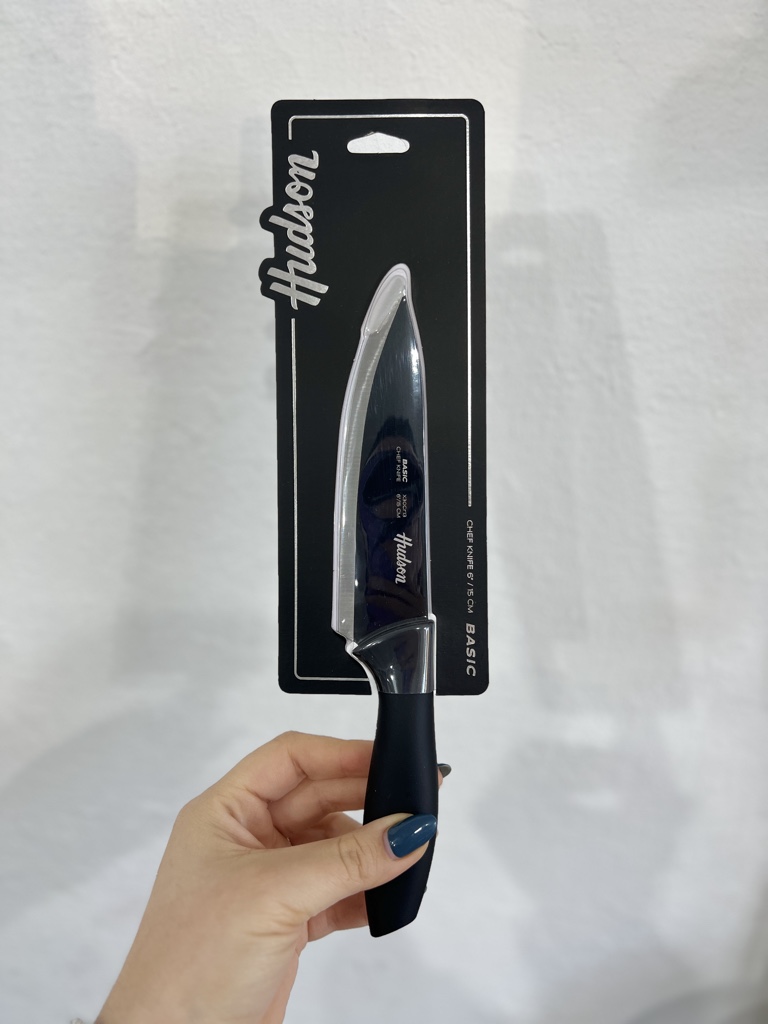 Hudson cuchillo negro 15cm
